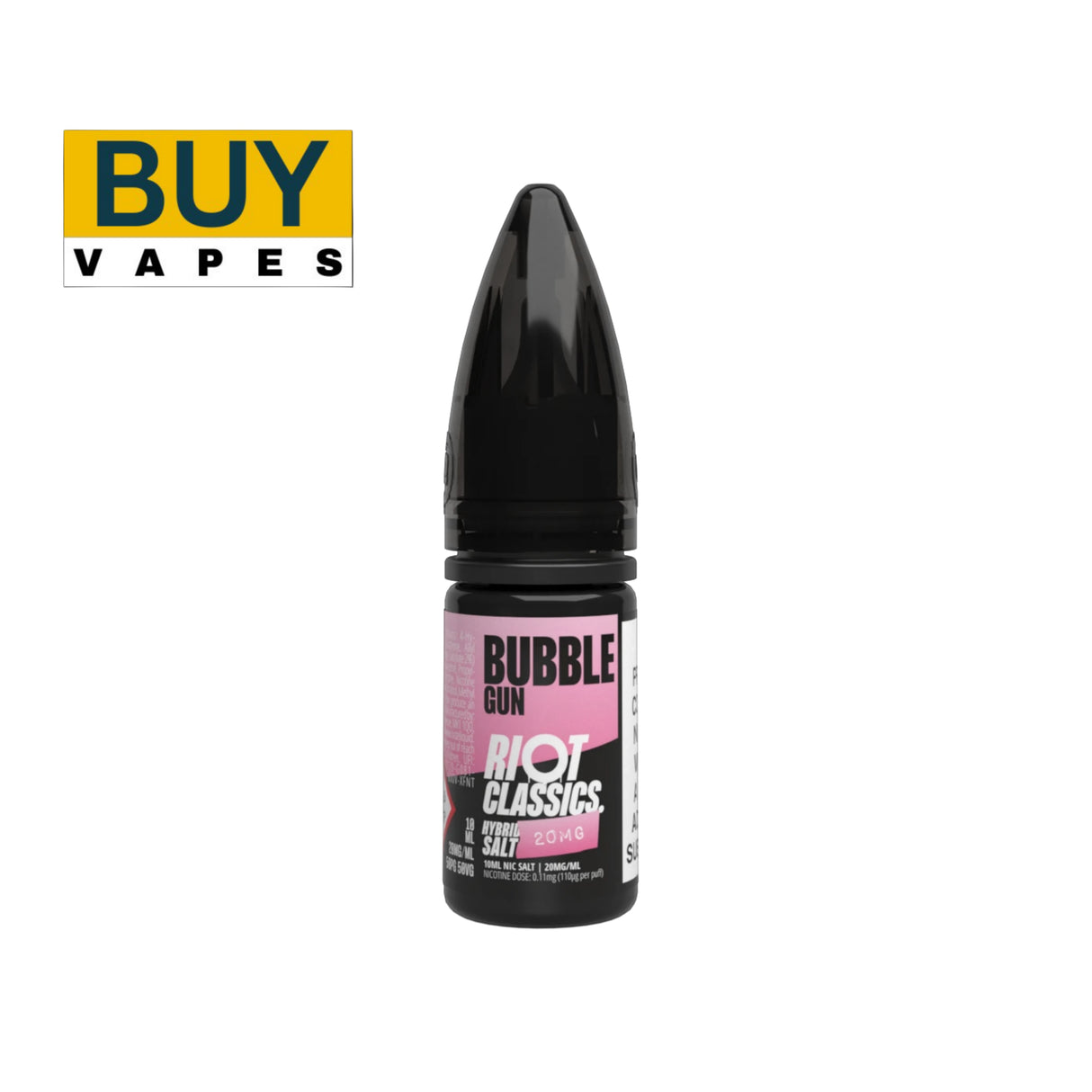 Bubblegum Hybrid Nic Salt E-Liquid by Riot Squad