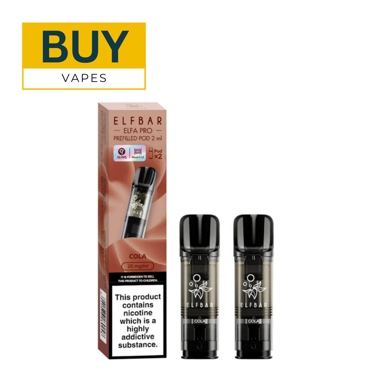 Cola Duo ELF Bar ELFA Pro Prefilled Pods