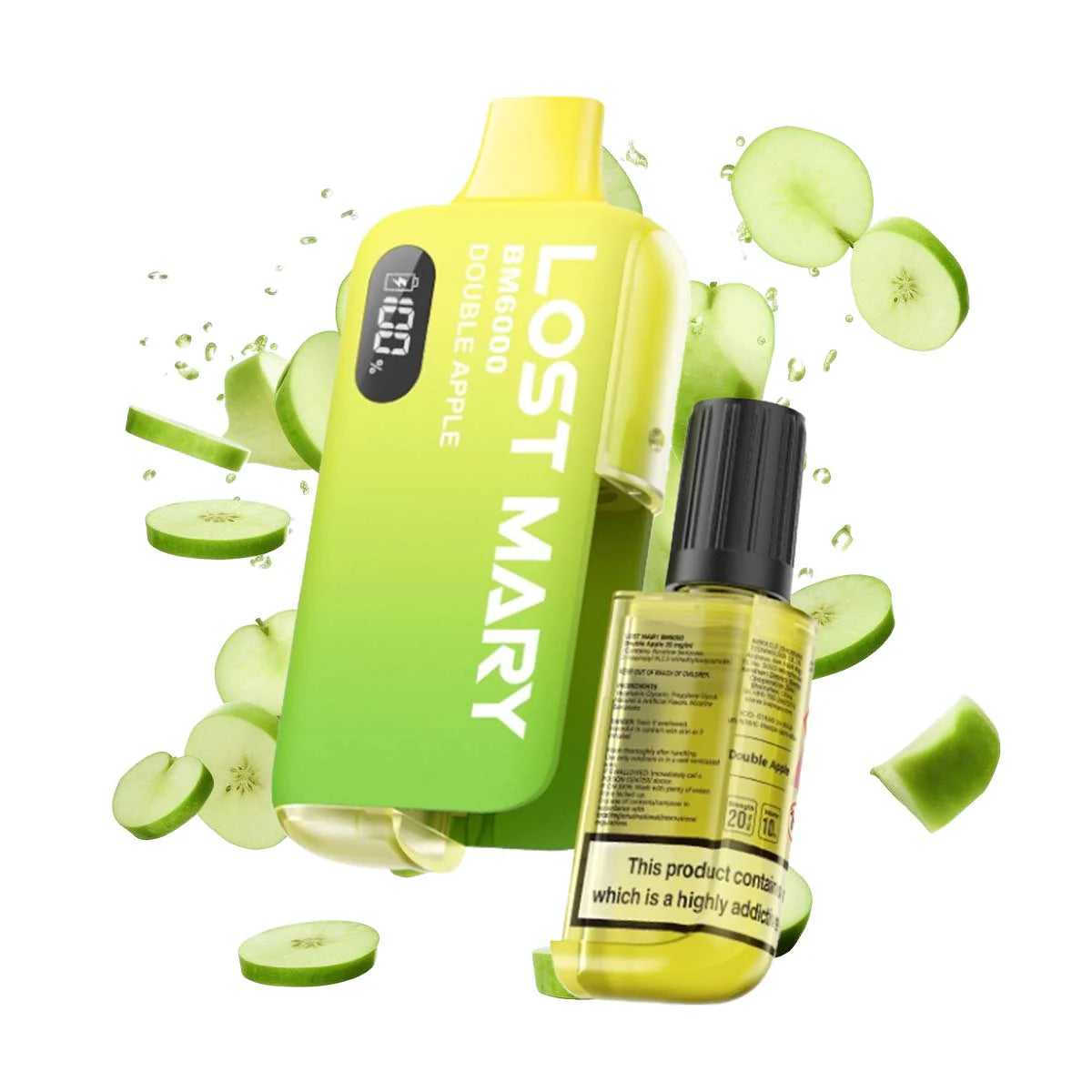 Double Apple Lost Mary BM6000 Prefilled Vape Kit |