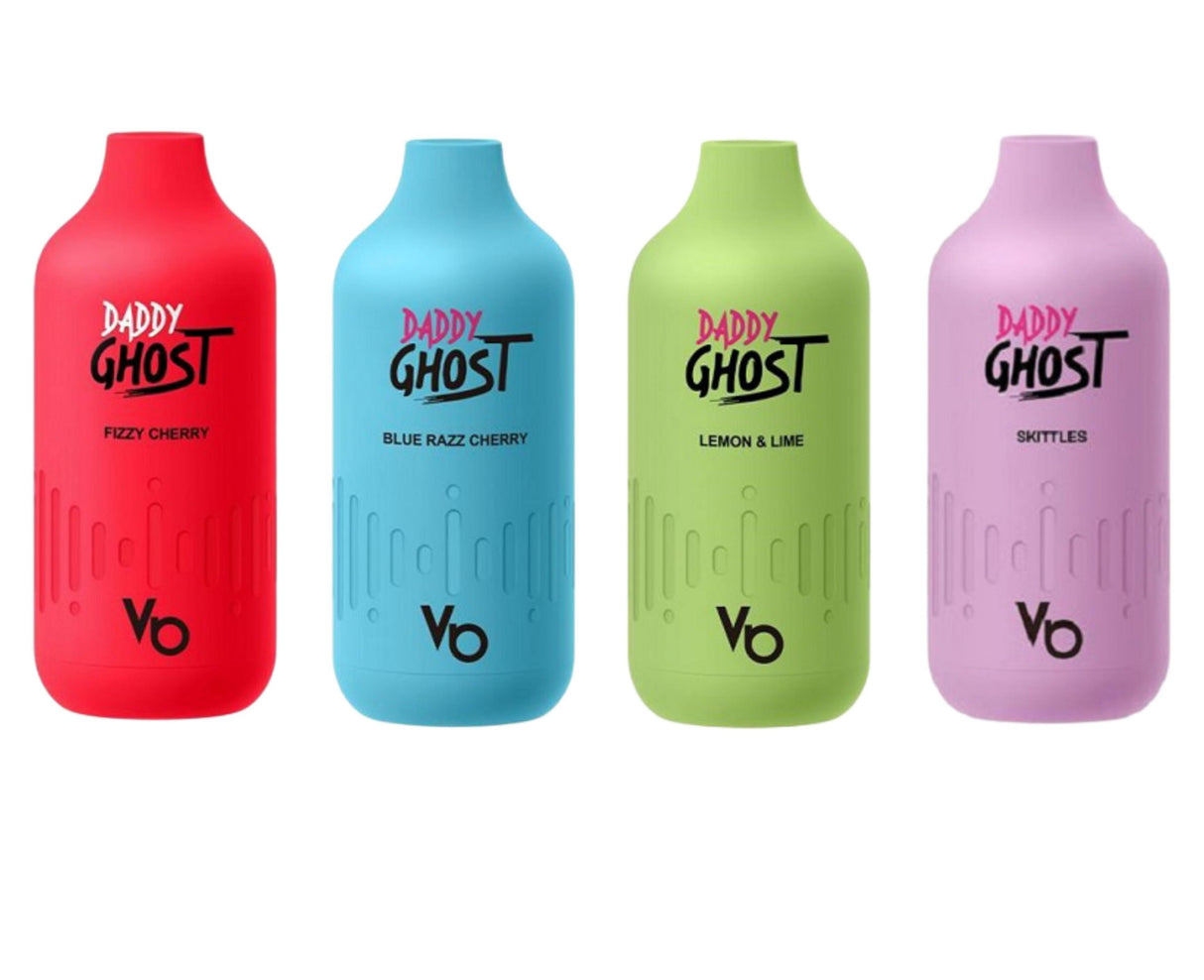 Box Of 10 Daddy Ghost 6000 Puffs | 10 Best Flavours | Best Price