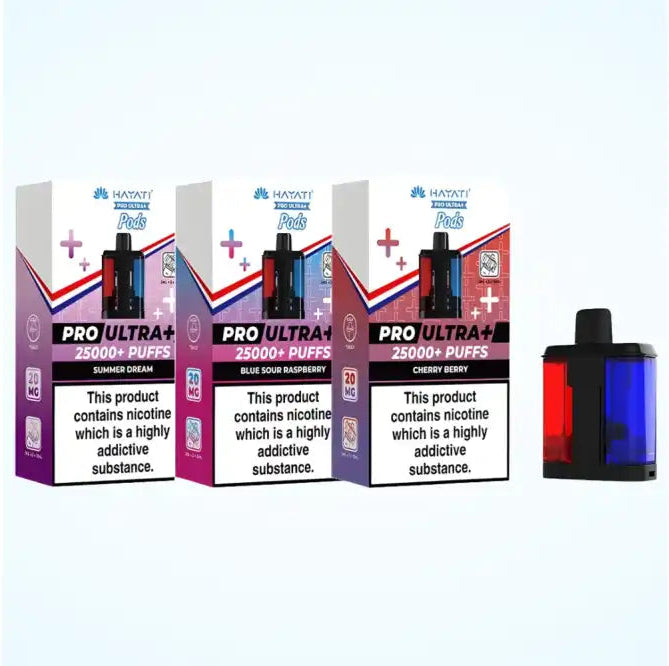 Hayati Pro Ultra Plus 25000 Puffs Replacement Pods