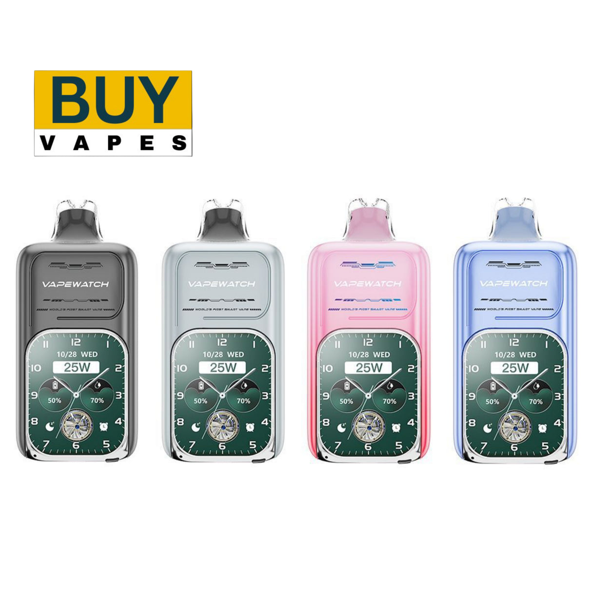 Box Of 10 JNR VapeWatch 30000 Puffs Vape | 89.99£ Only