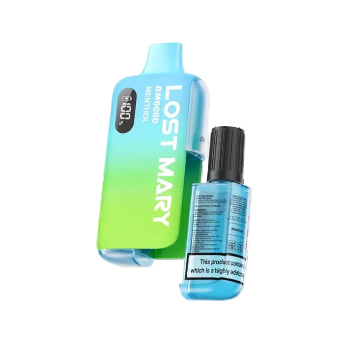 Menthol Lost Mary BM6000 Prefilled Vape Kit