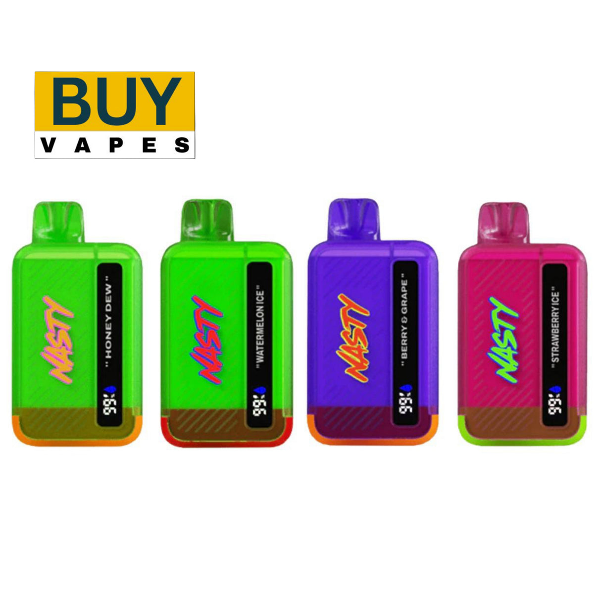 Box Of 10 Nasty Bar 8500 Puffs Disposable Vape | 55.99£ Only