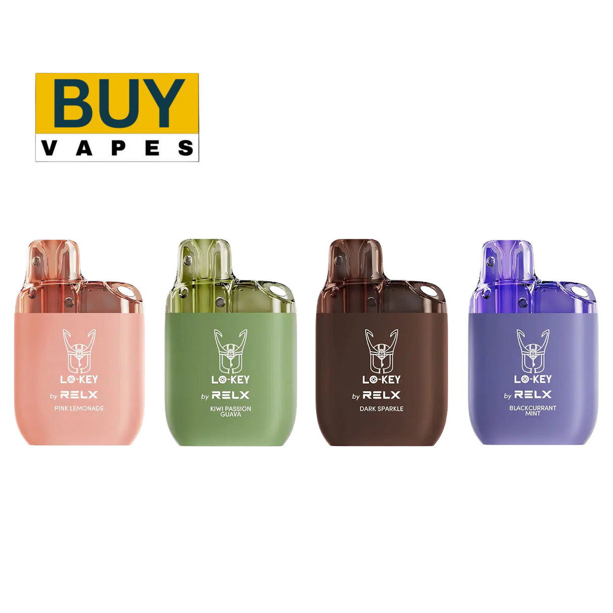 Box Of 10 RELX Lo-key Disposable Vape 600 Puffs | 13.99£ Only