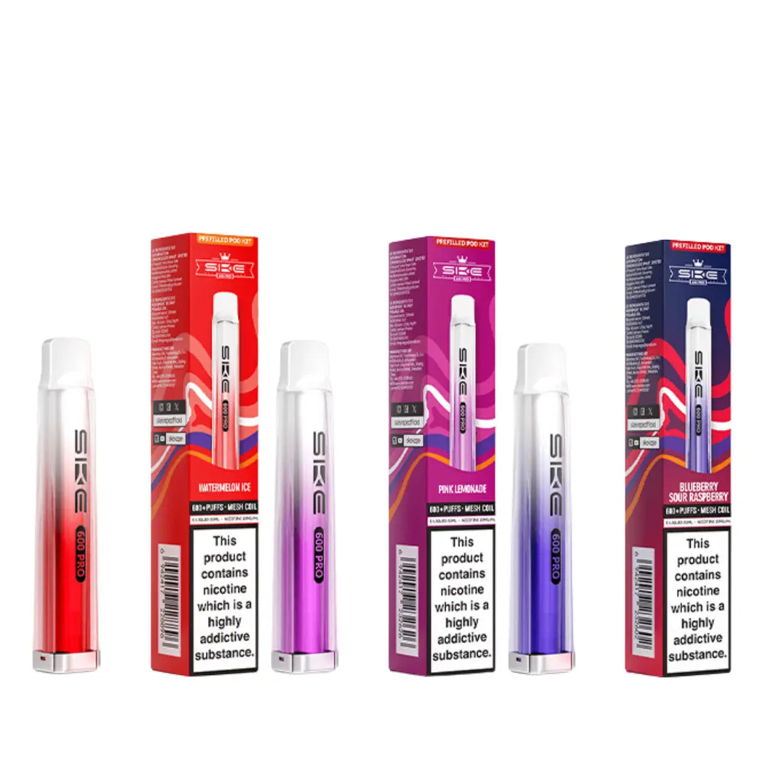 SKE Crystal Pro 600 Puffs 20mg Reusable Vape Pod kit