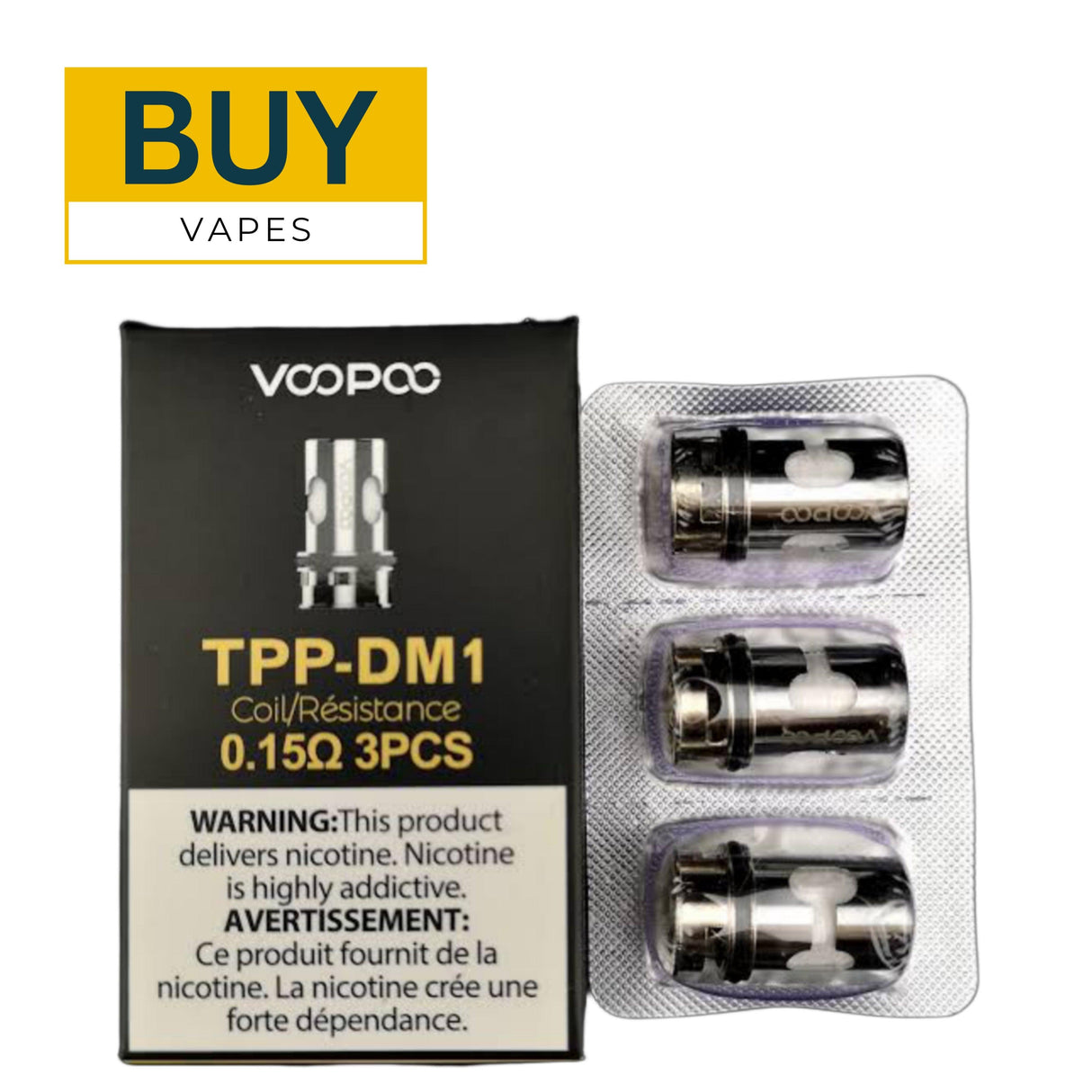 VooPoo TPP Replacement Coils