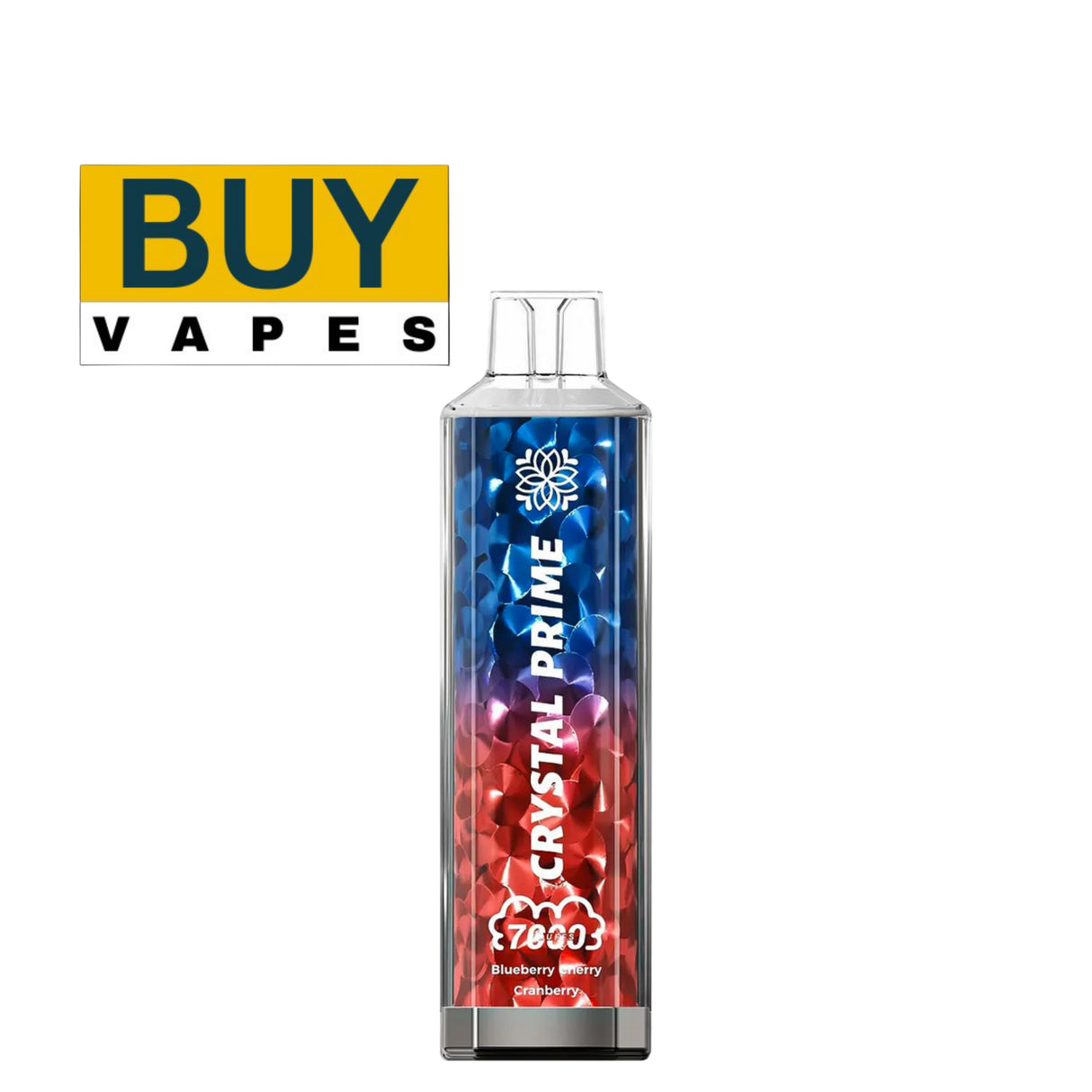 Blueberry Cherry Cranberry Crystal Prime 7000 Puffs Disposable Vape