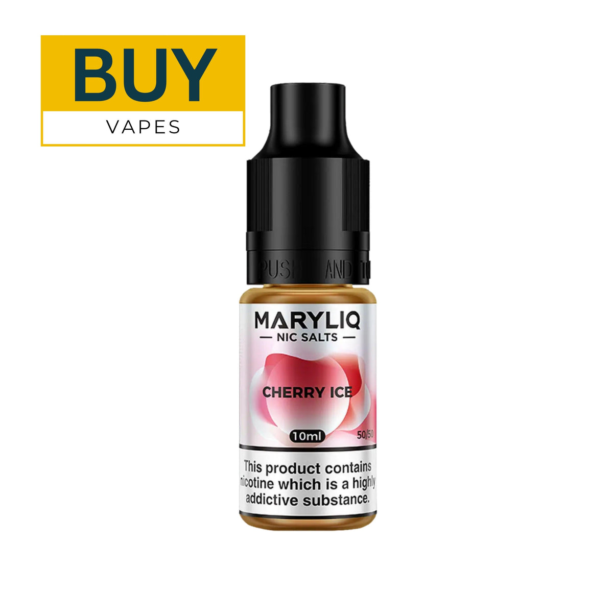 Cherry Ice MaryLiq Nic Salt E-Liquid  Buy Vapes
