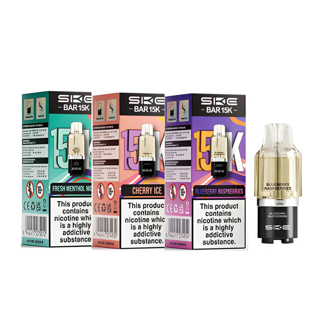 SKE Bar 15K Refill Pods | 15000 Puff Replacement Packs