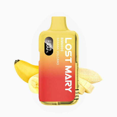 Banana Volcano Lost Mary BM6000 Prefilled  Vape Kit