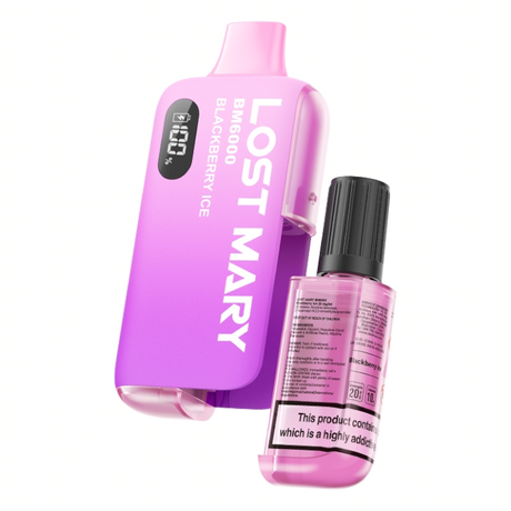 Blackberry Ice Lost Mary BM6000 Prefilled Vape Kit