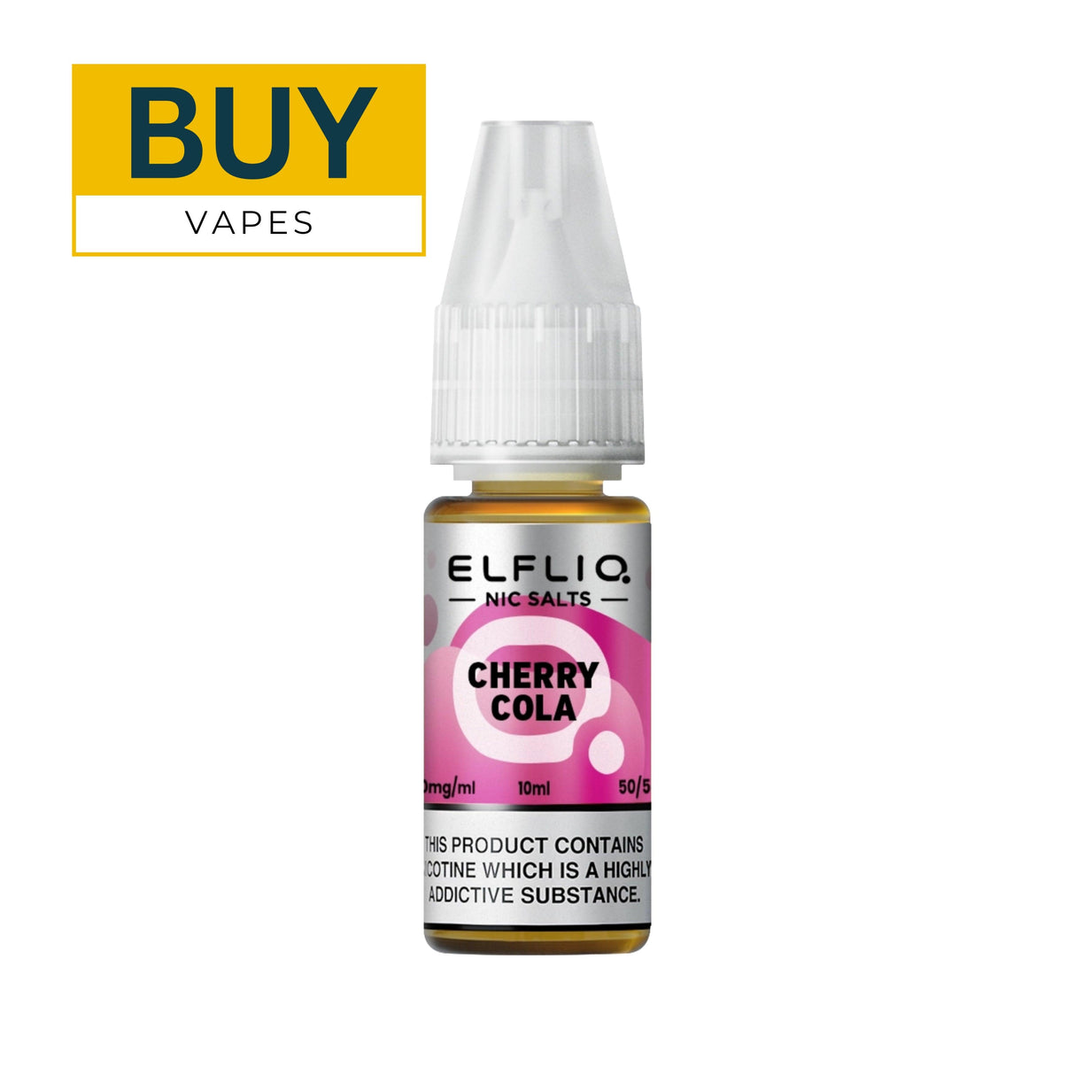 Elfliq Cherry Cola Nic Salt E-liquid By ELF Bar