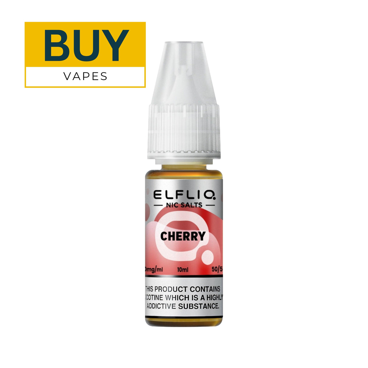 Elfliq Cherry Nic Salt E-liquid By ELF Bar