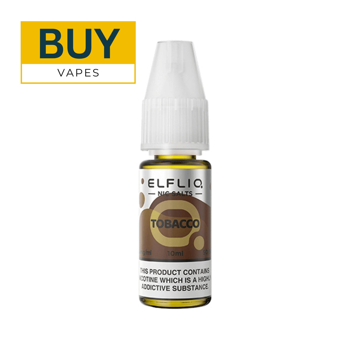 Elfliq Tobacco Nic Salt E-liquid By ELF Bar