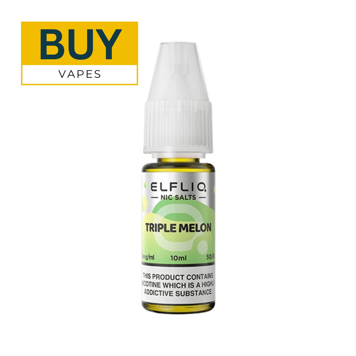 Elfliq Triple Melon Nic Salt E-liquid By ELF Bar