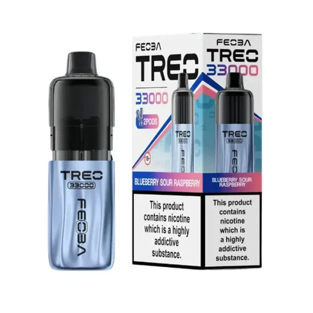 Box Of 5/Box Of 10 Feoba Treo 33000 Puffs Prefilled Pod Kit | WholeSale Price