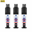 Three Hatari Pro Max vape devices with England branding on a white background.