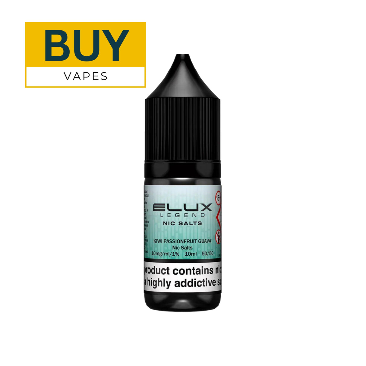 Kiwi Passionfruit Guava Nic Salt E-liquid By Elux Legend