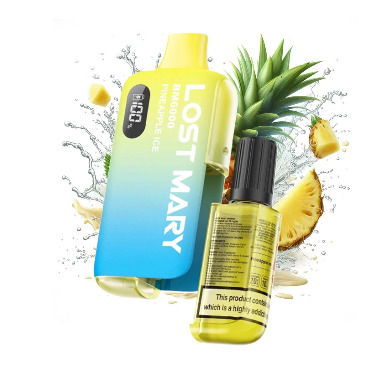 Pineapple Ice Lost Mary BM6000 Prefilled Vape Kit | Best Price Buy Vapes Pineapple Ice Lost Mary BM6000 Prefilled Vape Kit | Best Price Buy Vapes