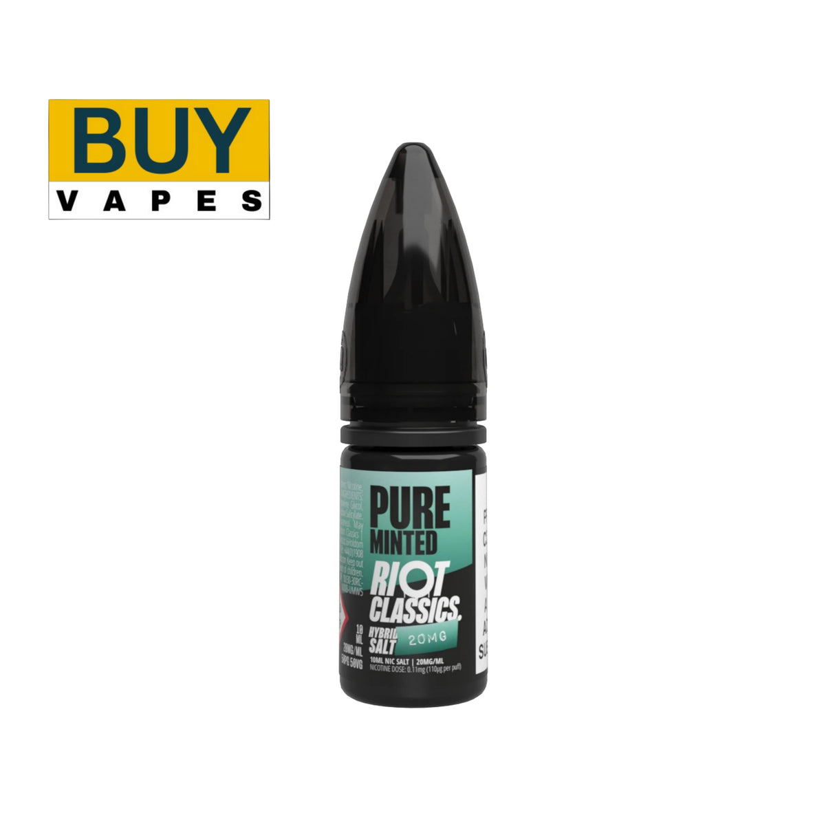 Pure Minted Hybrid Nic Salt E-Liquid by Riot Squad