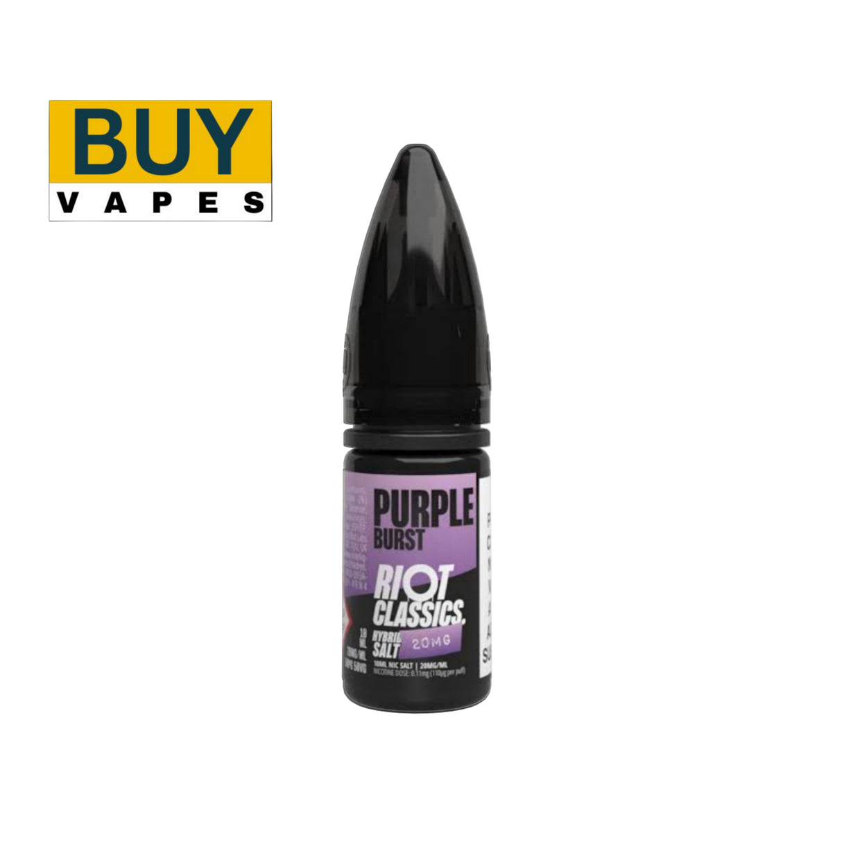 Purple Burst Hybrid Nic Salt E-Liquid by Riot Squad