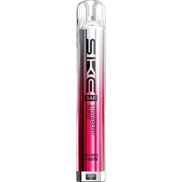 Strawberry Burst SKE Bar 600 Compliant Prefilled Pod Kit