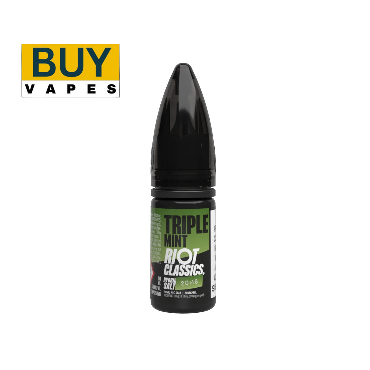 Triple Mint Hybrid Nic Salt E-Liquid by Riot Squad
