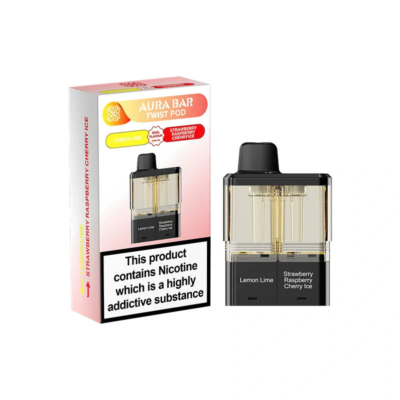 Aura Bar Twist 40K Puff Refill Replacement Pods
