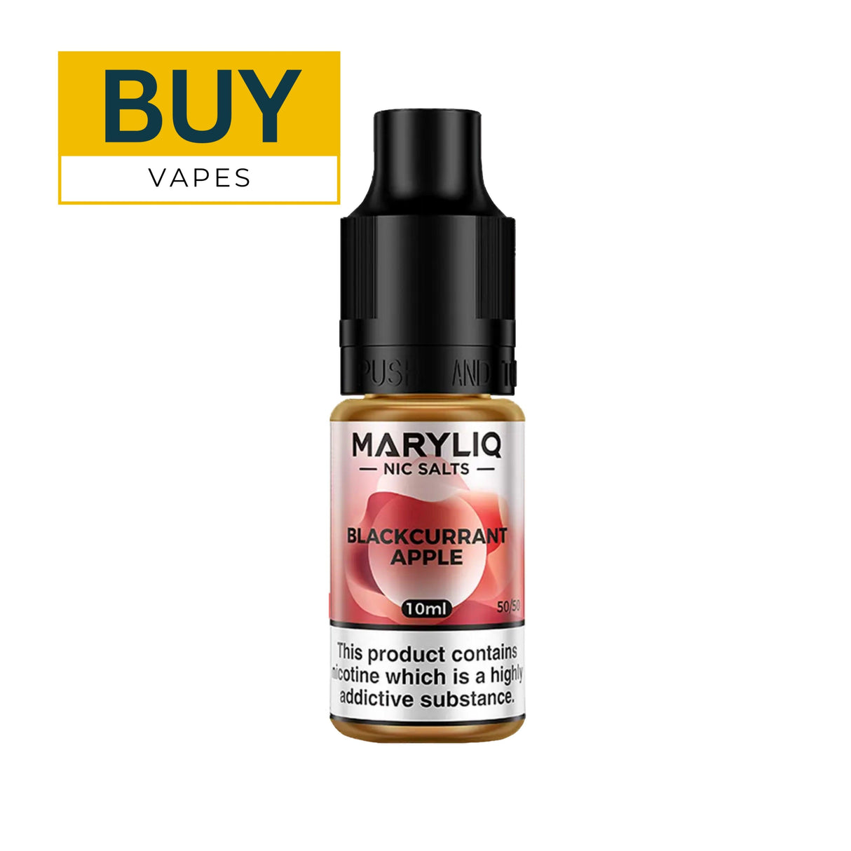 Blackcurrant Apple MaryLiq Nic Salt E-Liquid