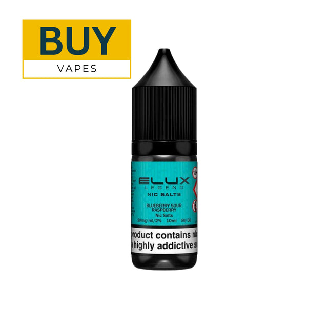 Blueberry Sour Raspberry Elux Legend 10ml Nic Salt E-liquid