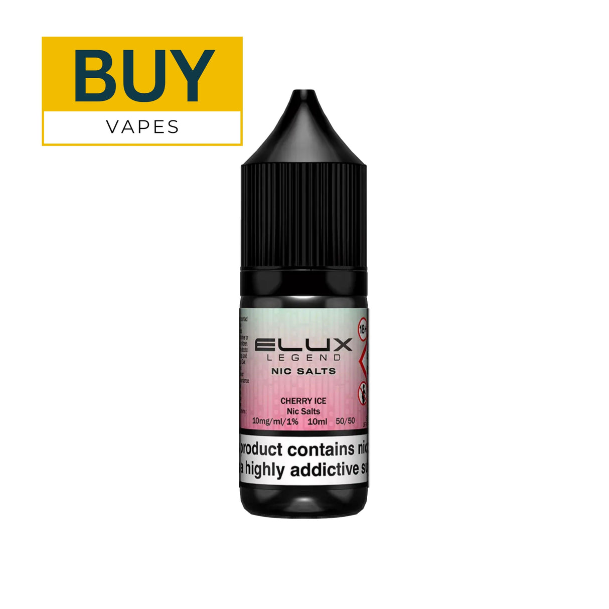 Cherry Ice Elux Legend 10ml Nic Salt E-liquid