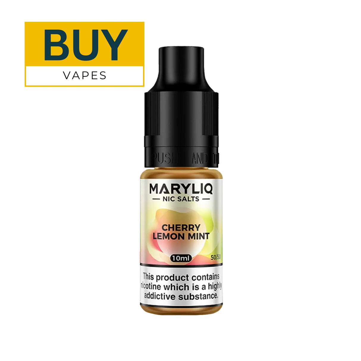 Cherry Lemon Mint MaryLiq Nic Salt E-Liquid