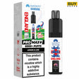 Hayati Pro Max+ vape device and packaging on a white background