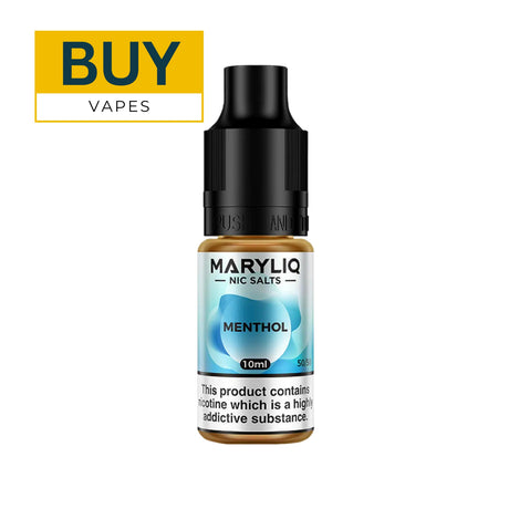 Menthol MaryLiq Nic Salt E-Liquid