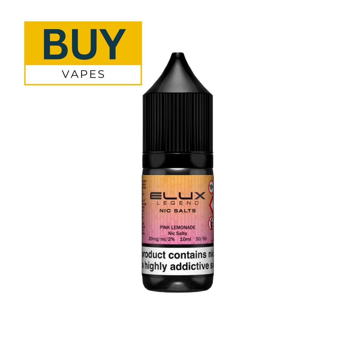 Pink Lemonade Elux Legend 10ml Nic Salt E-liquid