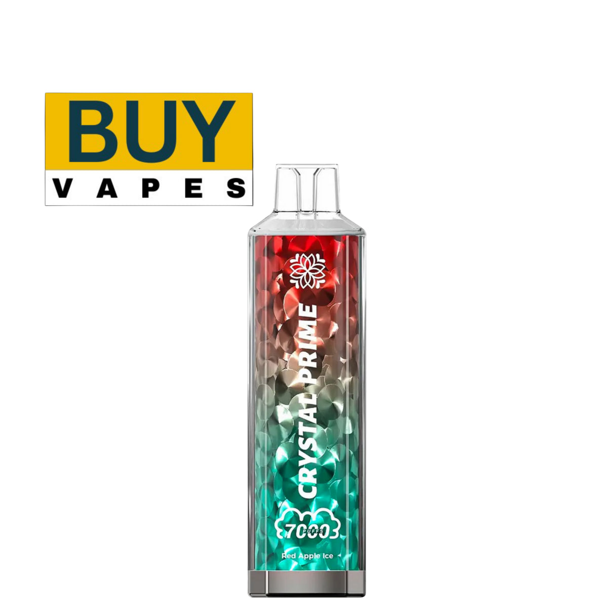 Red Apple ice Crystal Prime 7000 Puffs Disposable Vape