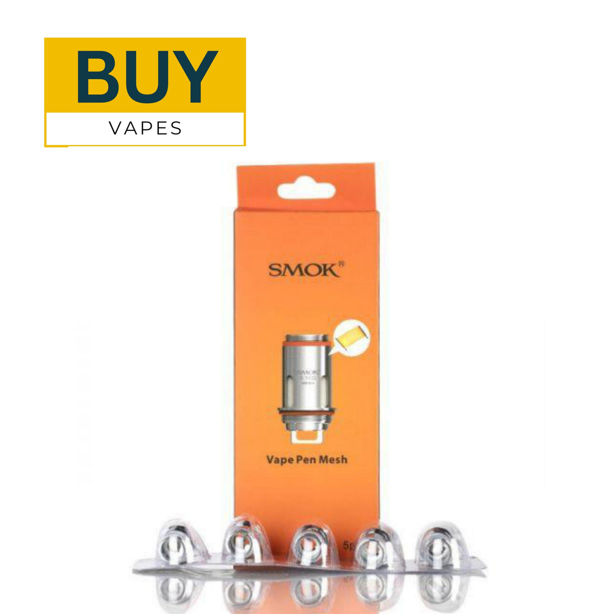 Smok Vape Pen 22 Replacement Coils | Pack Of 5