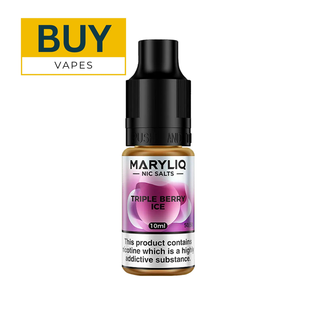 Triple Berry Ice MaryLiq Nic Salt E-Liquid