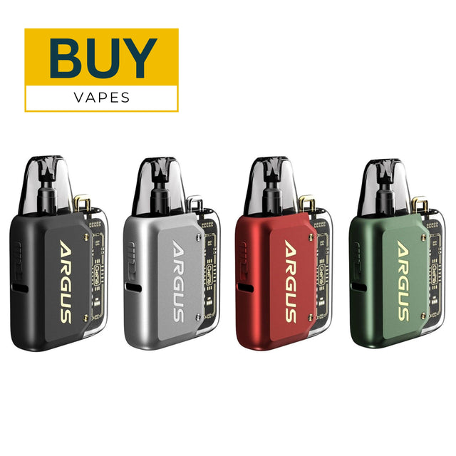 VooPoo Argus P1 Pod Kit | Free 10ml E-Liquid Buy Vapes VooPoo Argus P1 Pod Kit | Free 10ml E-Liquid Buy Vapes